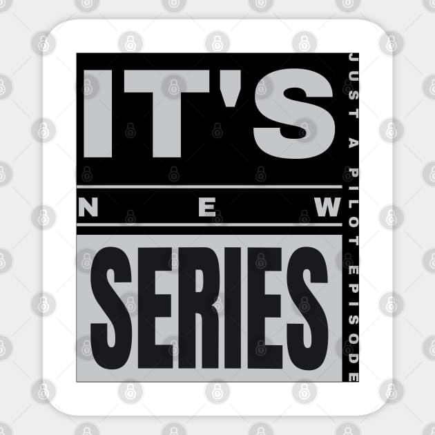 Its New Series Sticker by TEENIE DESIGN